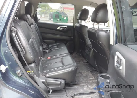 2014 Nissan Pathfinder Sl z USA, uszkodzony, nr VIN 5N1AR2MM1EC684741